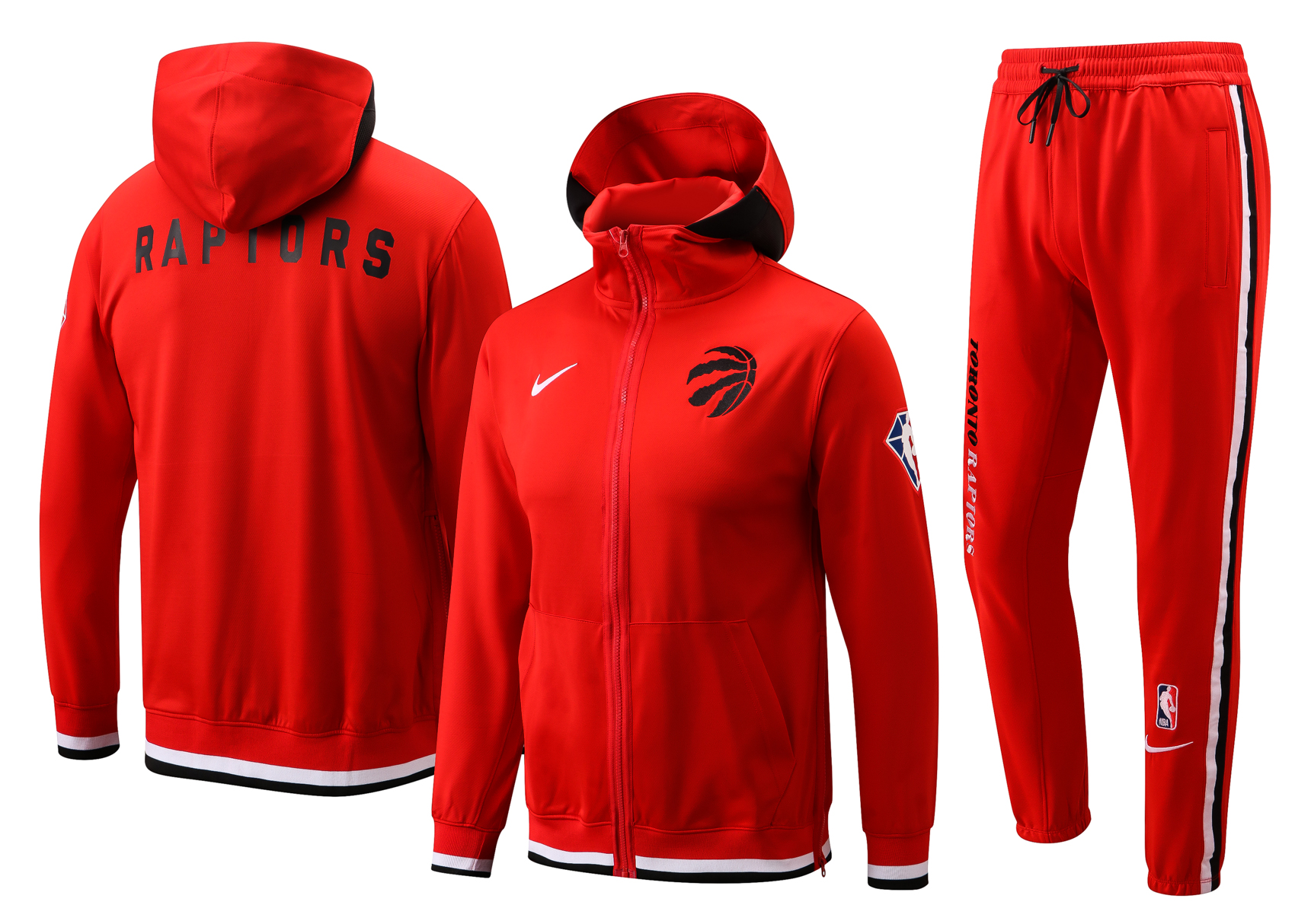 Men Toronto Raptors red 2024 NBA Nike Training suit
